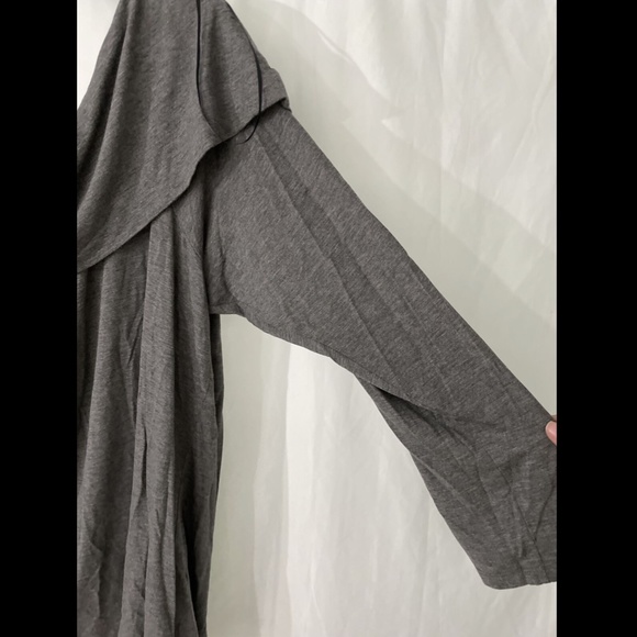 NWT $52 Bobeau Marllyn Off Shoulder‎ Knit Blouse in Grey [ PLUS SZ 2X ] - Picture 6 of 12